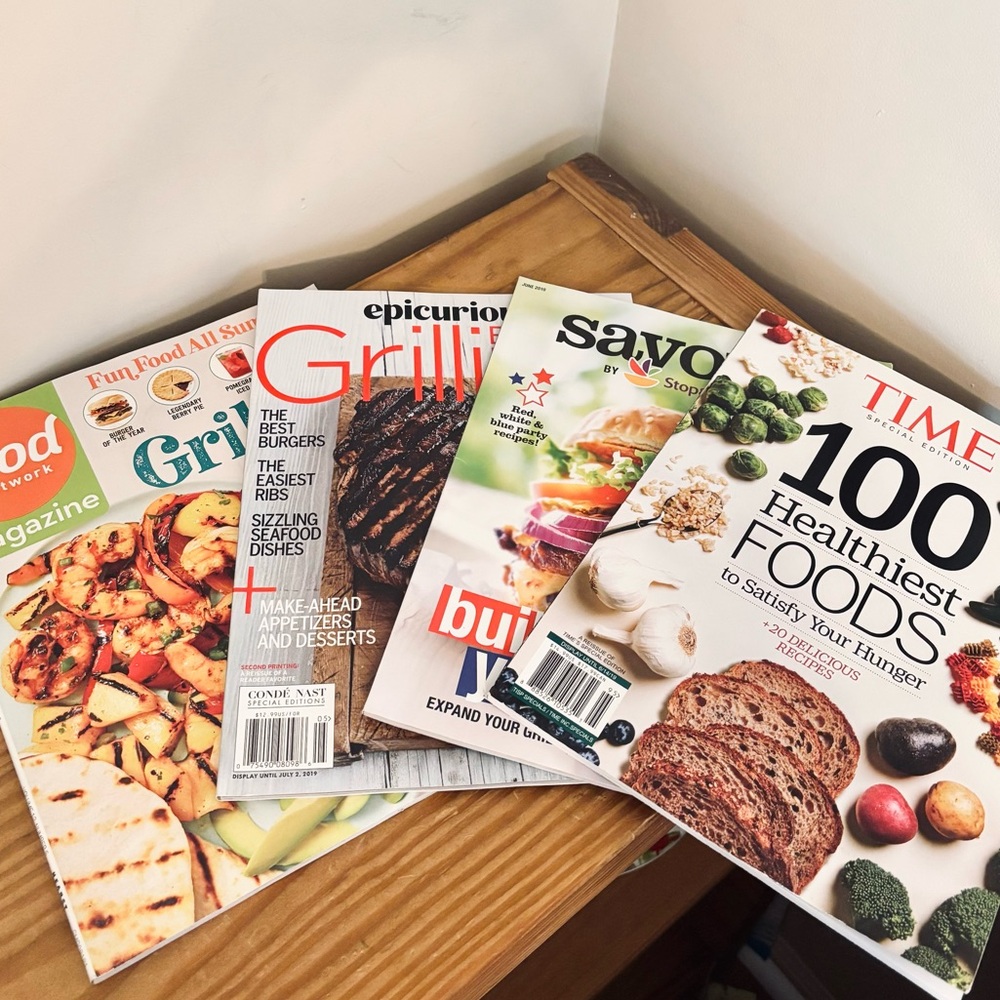 💥 Summer Grilling Food Magazine Bundle